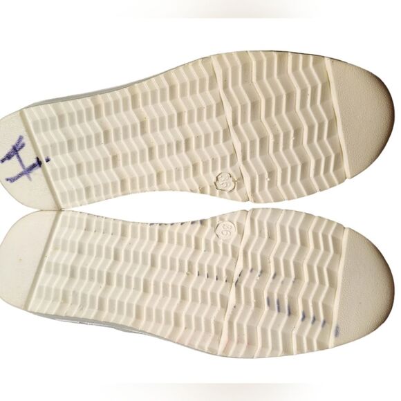 Spring Step Sneakers Tennis Shoe Leather Cut Out Lightweight Slip On‎ White 36 6 - Picture 12 of 15